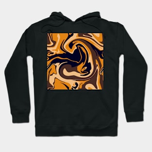 Tiger Stripes / Caramel Marble Hoodie